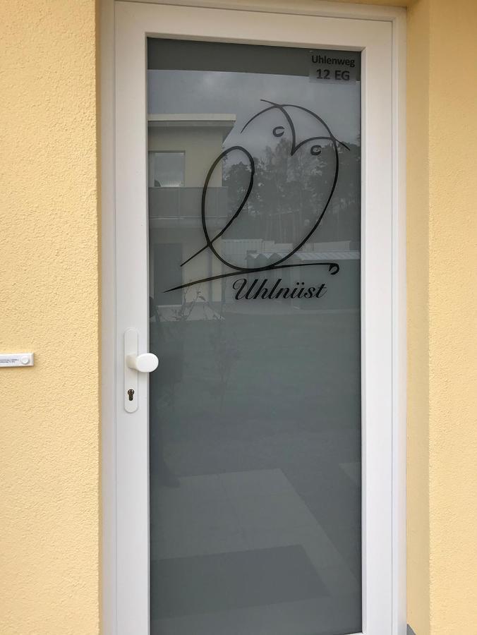 Ostsee-Ferienwohnung Uhlnuest Graal-Mueritz Gelbensande Eksteriør billede